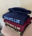 Unisex dark blue hoodie 412