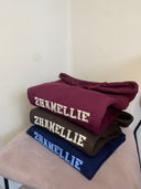 Unisex Bordeaux rood hoodie 412