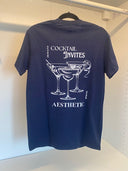 Dark navy cocktail tee