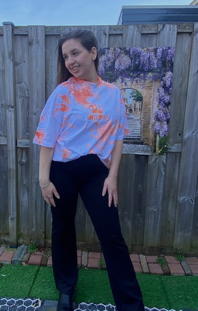 Limited edition oversized orange tee